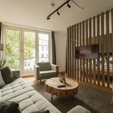 Apartament Raum921 - Stilvolles - Wlan, Tiefgarage, Kueche, Netflix Magdeburg