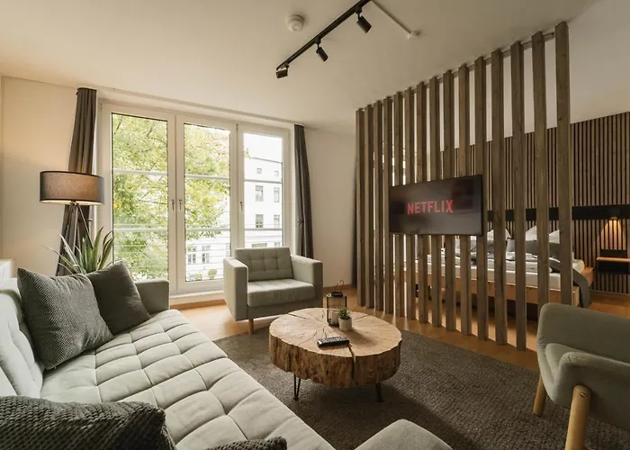 Appartement Raum921 - Stilvolles - Wlan, Tiefgarage, Kueche, Netflix Maagdenburg